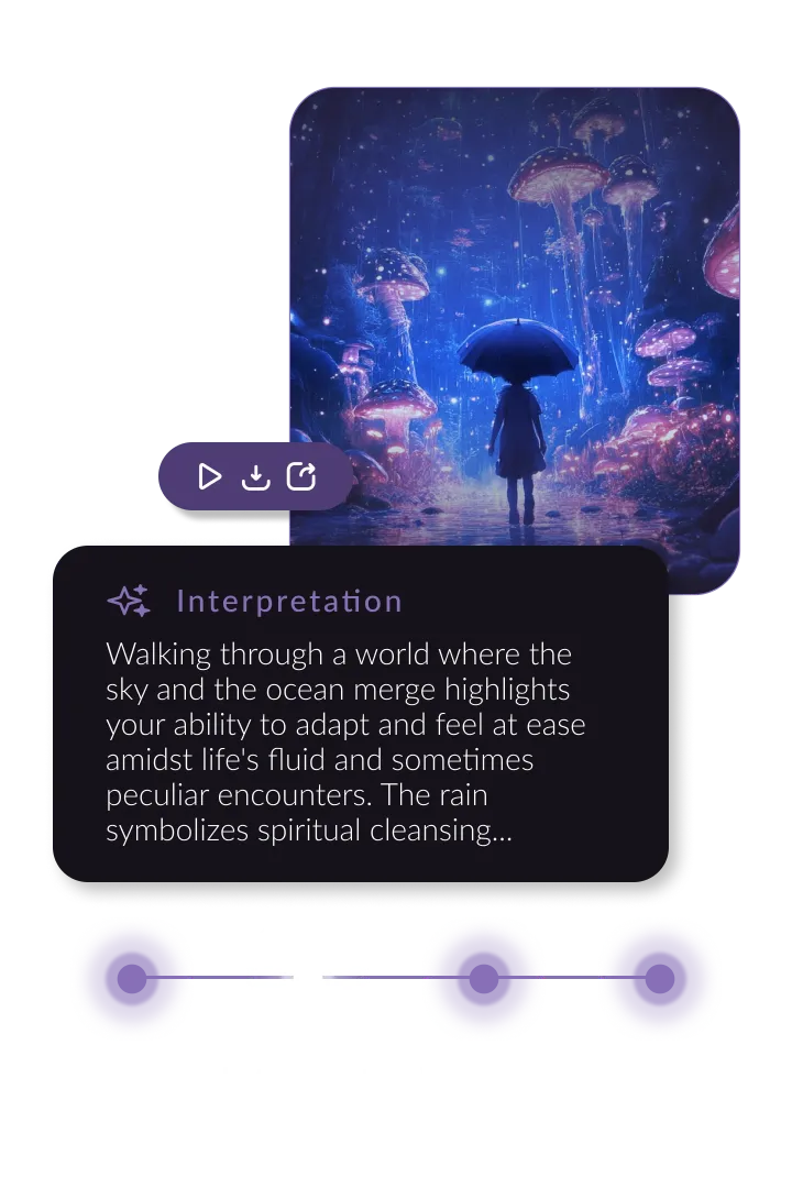 Dreamseer personal dream interpretation and visualization